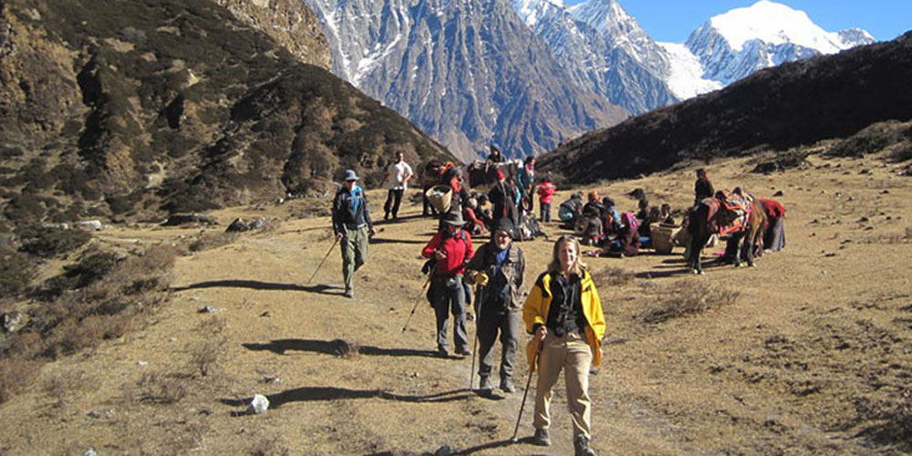 रसुवामा पर्यटकको आगमन दैनिक १०० नाघ्यो