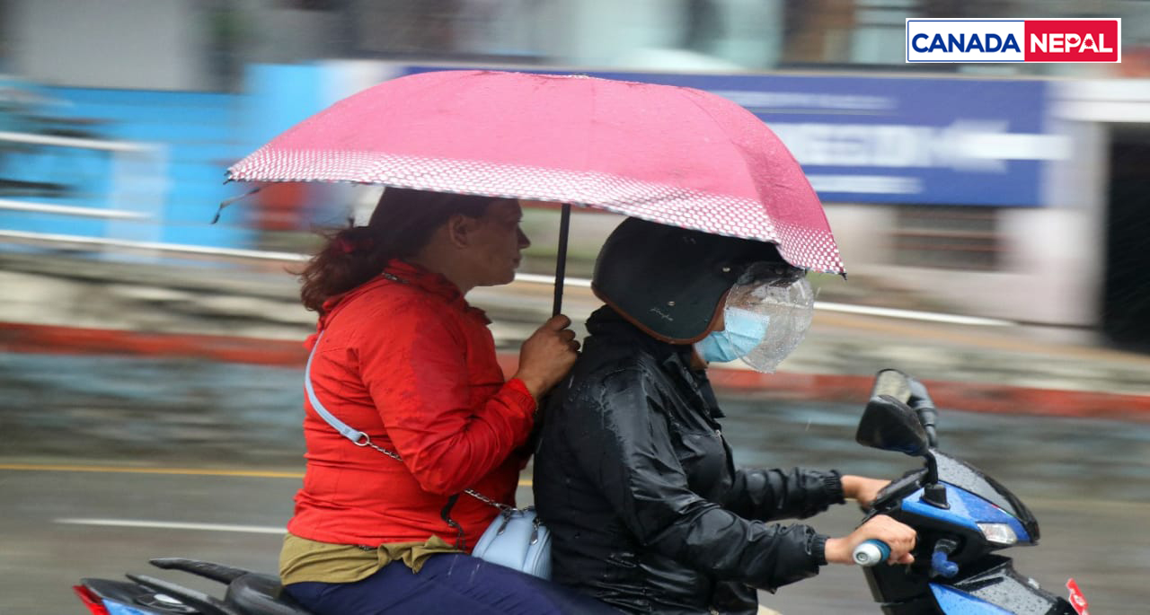 आजको मौसम : अधिकांश स्थानमा वर्षा हुने