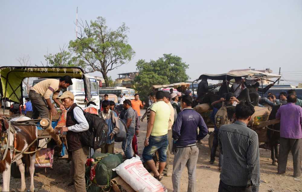 भारतमा रहेका नेपाली मतदानका लागि फर्किए
