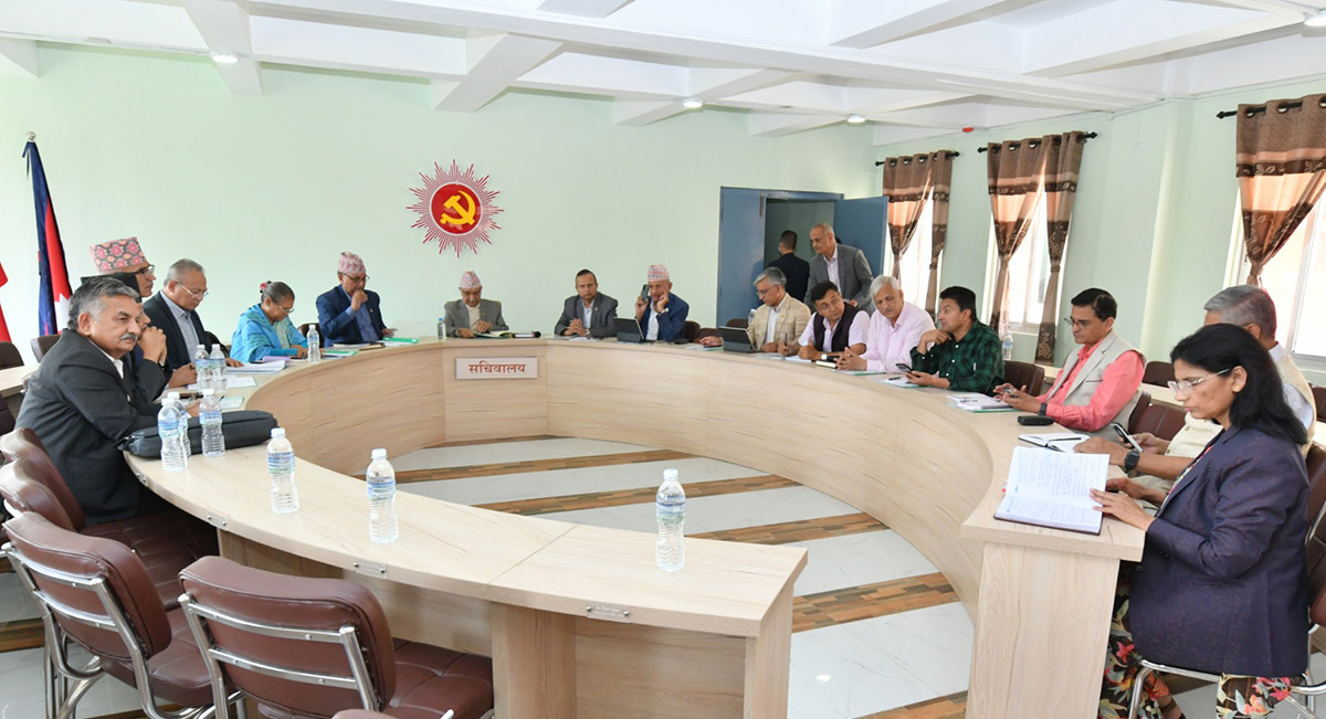 एमाले पोलिटव्यूरो वैठक शुरु
