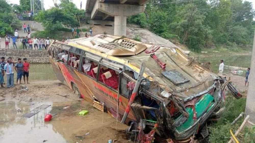 रुपन्देही बस दुर्घटना : नौमध्ये चार मृतकको पहिचान
