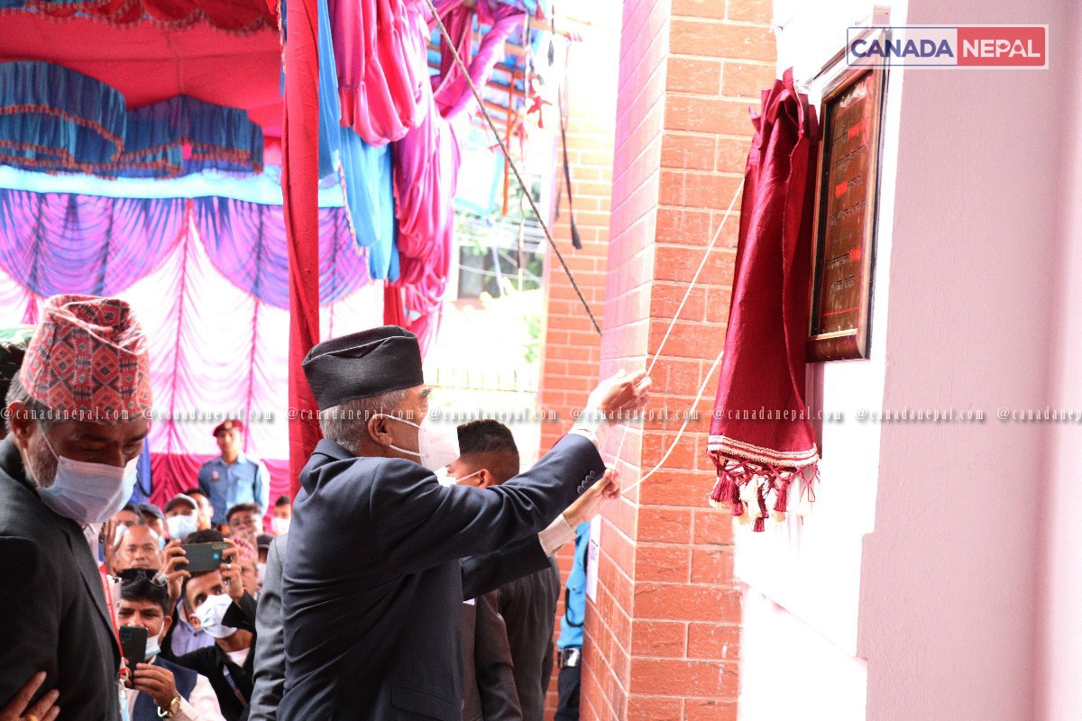 प्रधानमन्त्री देउवाबाट रासस केन्द्रीय कार्यालय भवनको उद्घाटन (तस्वीरहरु)