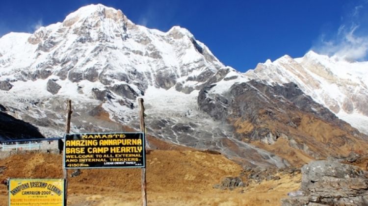 एशिया क्षेत्रका पर्यटन मन्त्रीहरूको अन्तर्राष्ट्रिय सम्मेलन अन्नपूर्ण आधार शिबिरमा