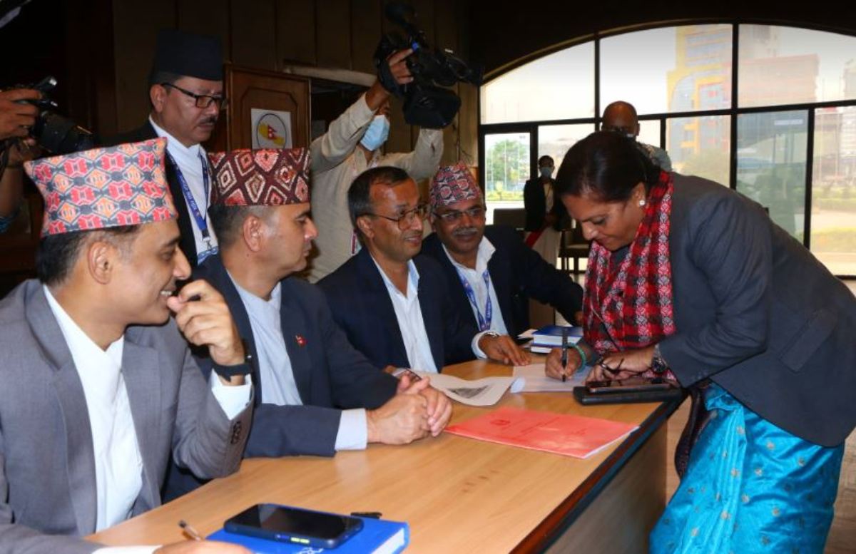 उपसभामुखमा कांग्रेसकी भुसालको मनोनयन दर्ता