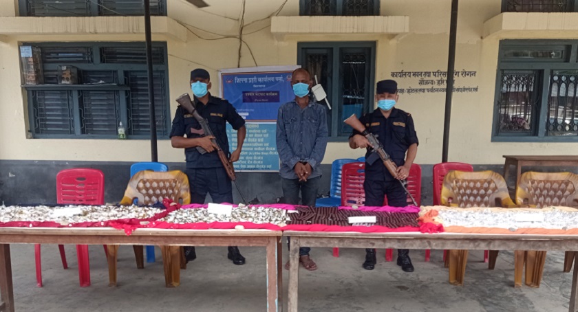 तीन हजार एम्पुल लागुऔषधसहित युवक पक्राउ