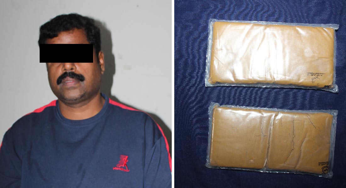 भित्री वस्त्रमा लुकाएर ल्याएको डेढ किलो सुनसहित भारतीय नागरिक पक्राउ