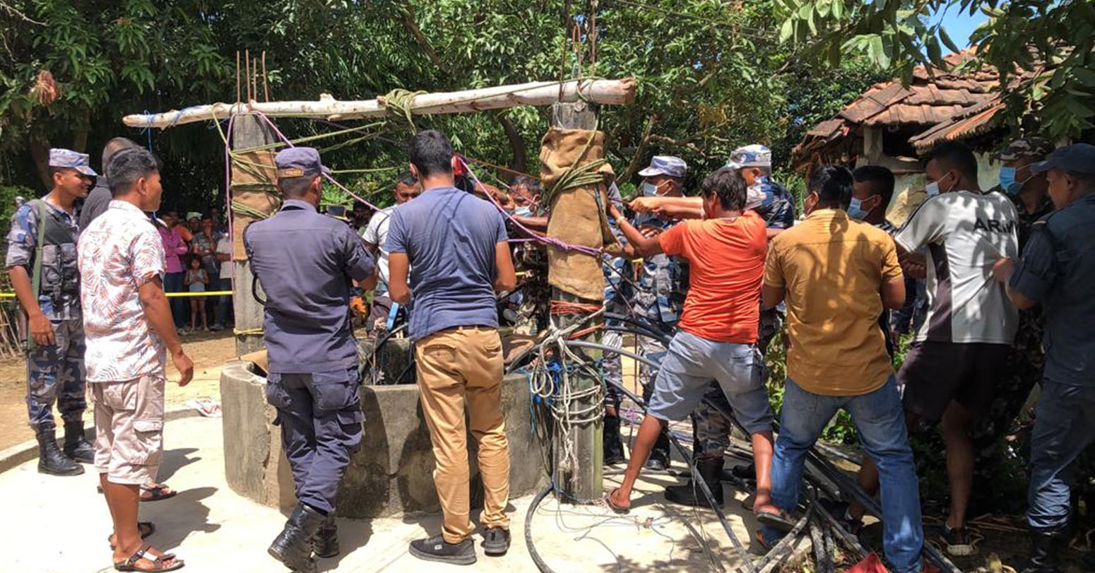 शुक्रबार साँझदेखि हराइरहेका व्यक्तिको शव इनारमा फेला