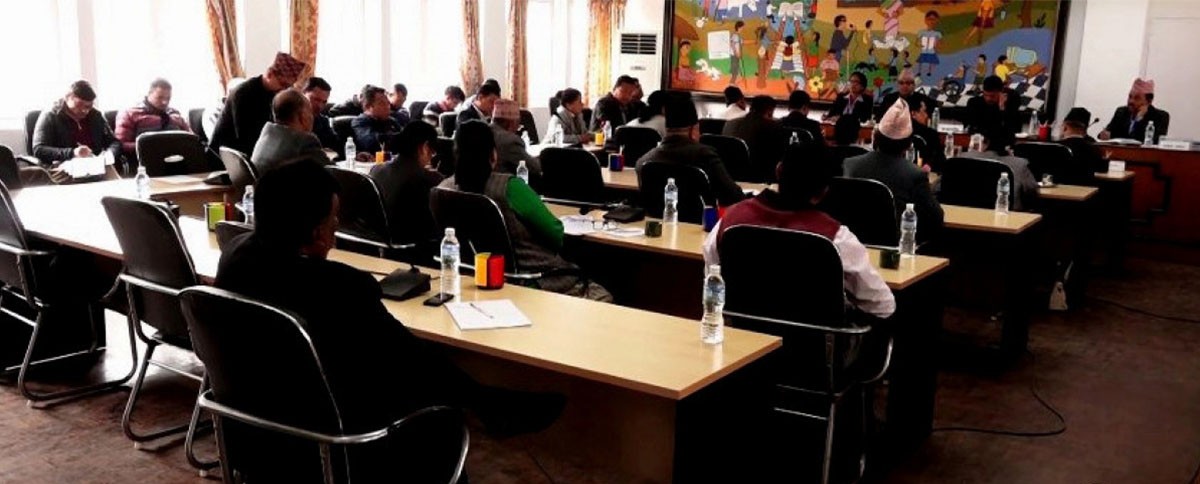 सभापतिको राजीनामा माग्दै एमालेद्वारा लेखा समिति बैठक बहिष्कार