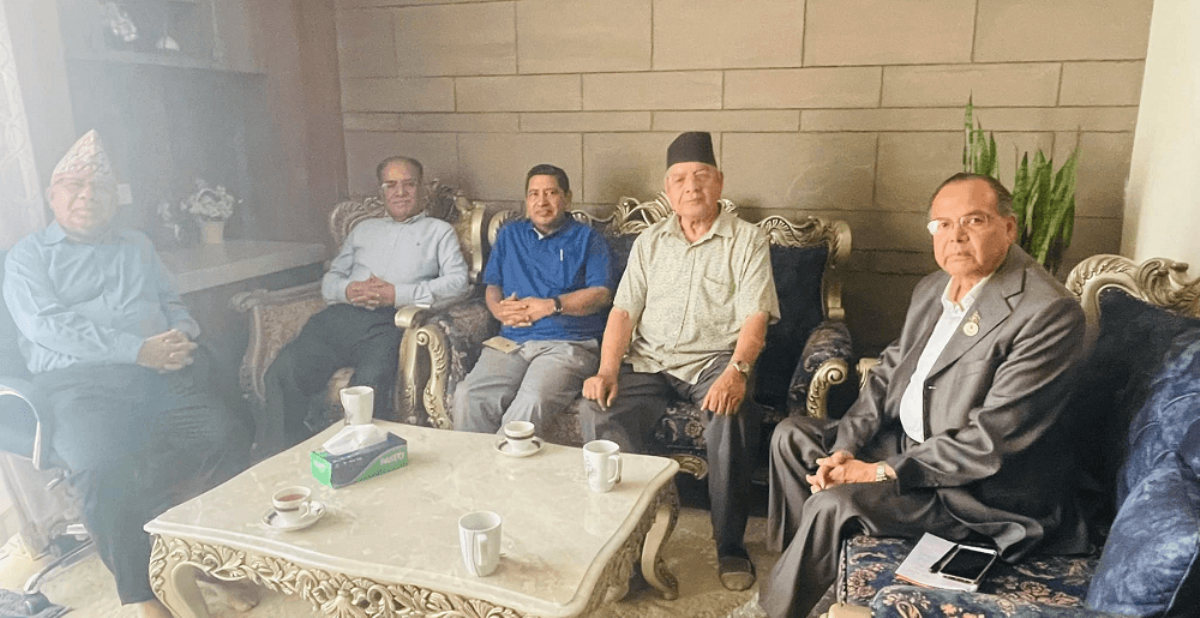 सिंहदरबारमा तीन दलको वैठक : समाजवादी केन्द्र निर्माणबारे छलफल
