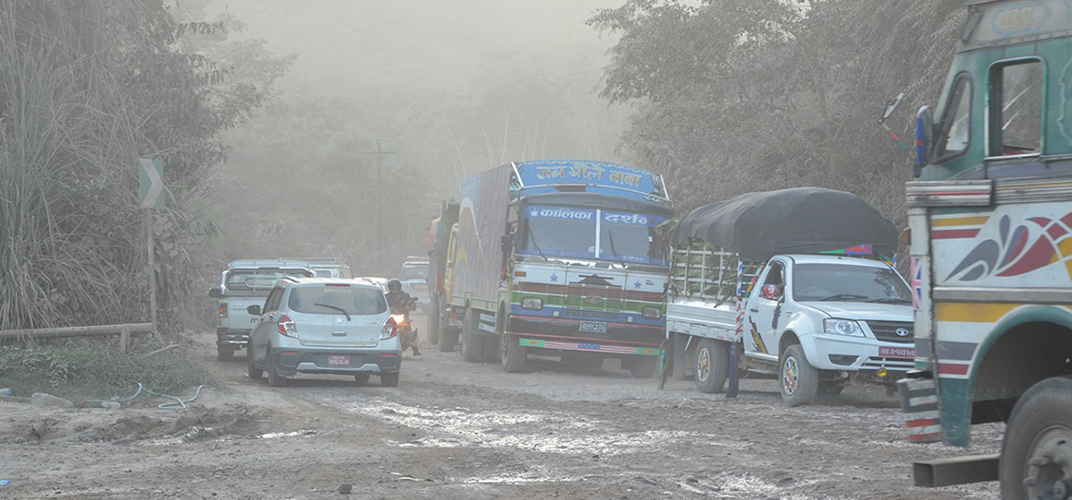समयमै निर्माण नसकिंदा बुटवल सडक अस्तव्यस्त