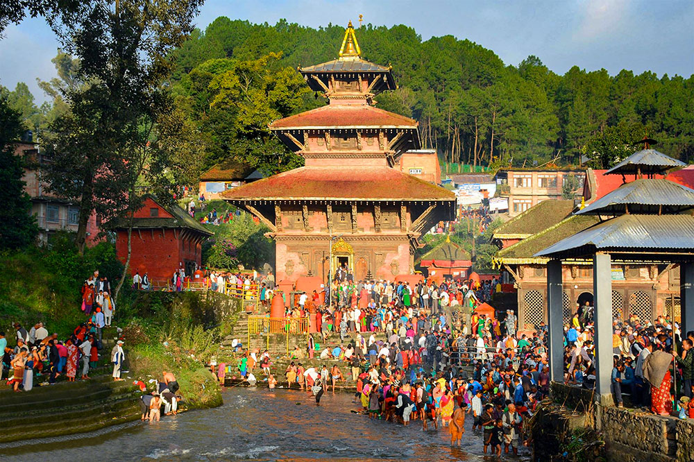 गोकर्णमा भाद्रकृष्ण औँसी श्राद्ध गर्नेको भीड