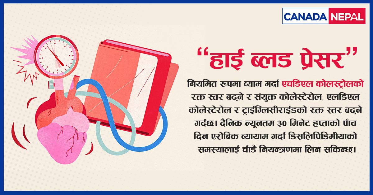 उच्च रक्त कोलेस्ट्रोल: लक्षण, कारण र निवारण