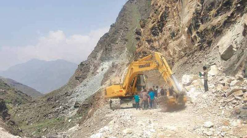 हुलाकी सडकदेखि महाकाली करिडोरसम्मको निर्माण सुस्त
