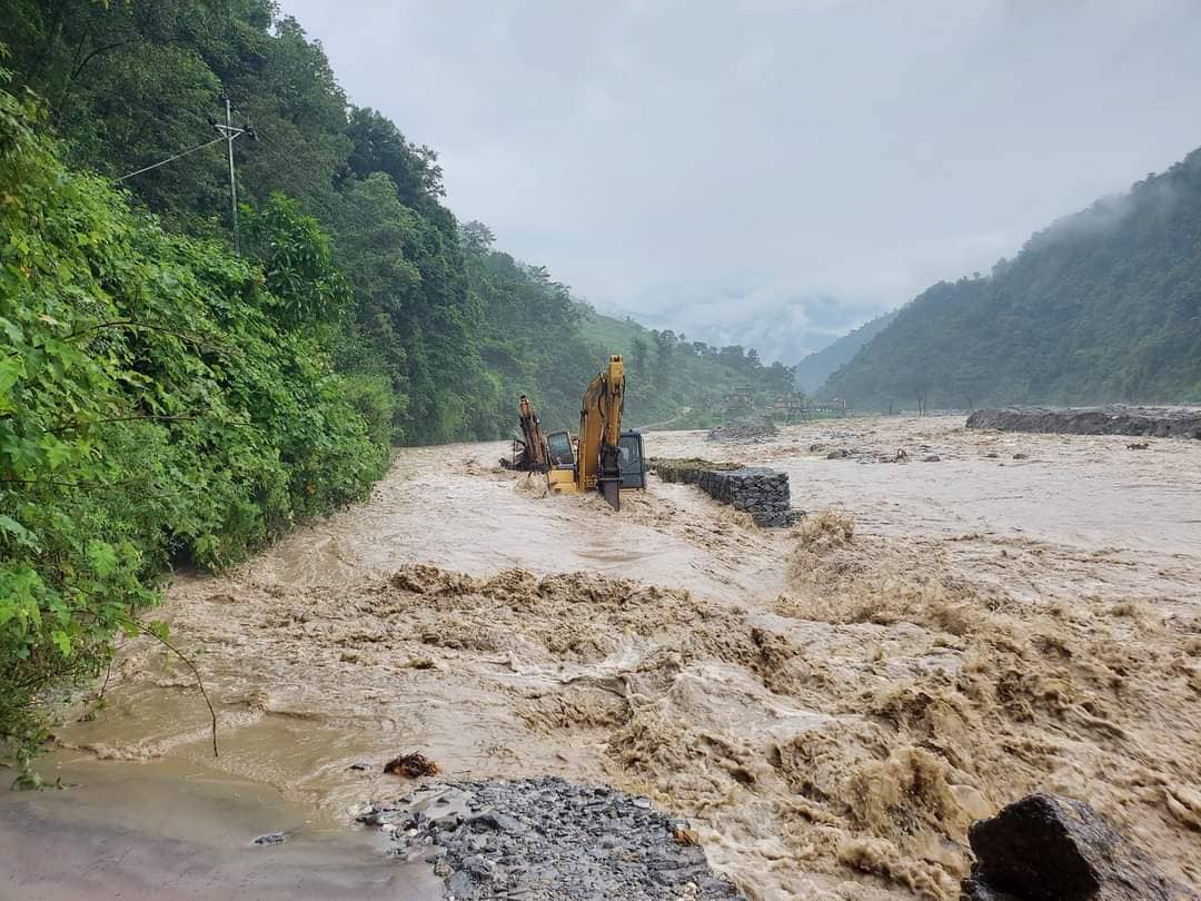 मेलम्ची तटीय क्षेत्र जोखिममा