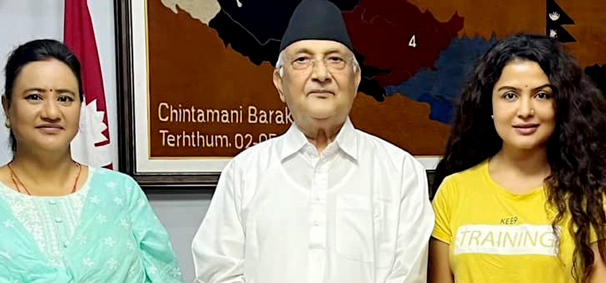 ओली र रेखाबीच भेटवार्ता, के भयो कुराकानी ?
