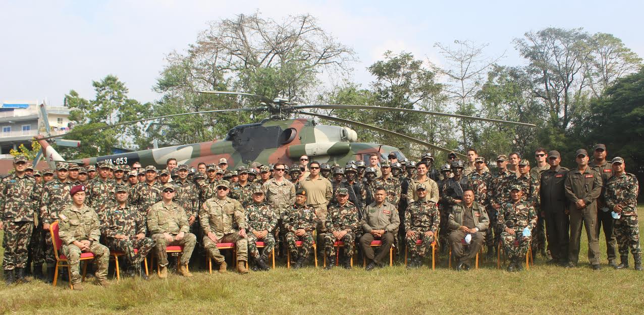 नेपाली र अमेरिकी सेनाले भोलिदेखि एक महिनासम्म संयुक्त सैन्य अभ्यास गर्ने