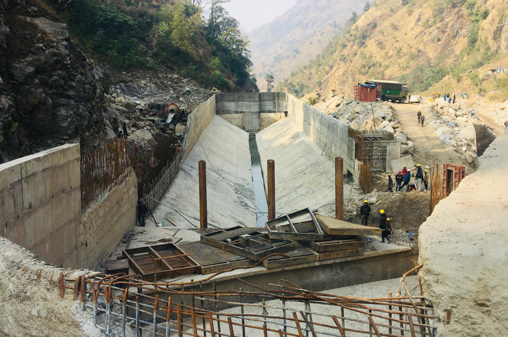 माथिल्लो दोर्दी ‘ए’ सकियो, प्रसारण लाइन नबन्दा विद्युत उत्पादन रोकियो