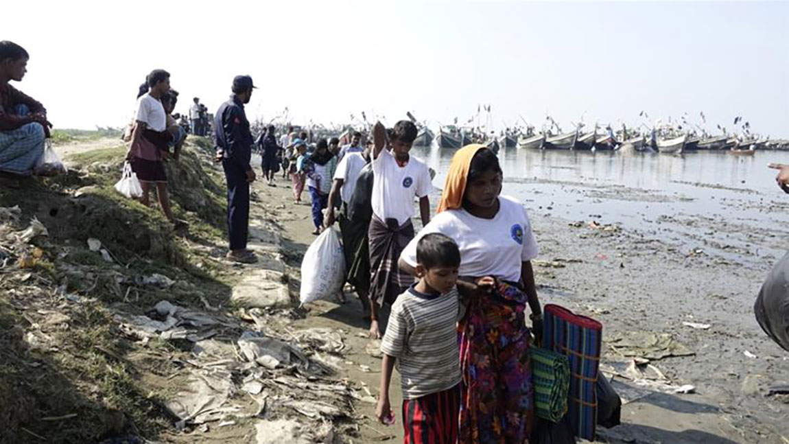 म्यानमारमा भोक र तिर्खाबाट ७ रोहिंग्याको मृत्यु