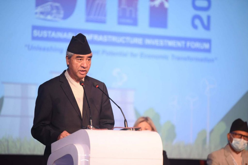 विश्वव्यापी जलवायु परिवर्तनको कारण नेपाल उच्च जोखिममा छः प्रधानमन्त्री देउवा
