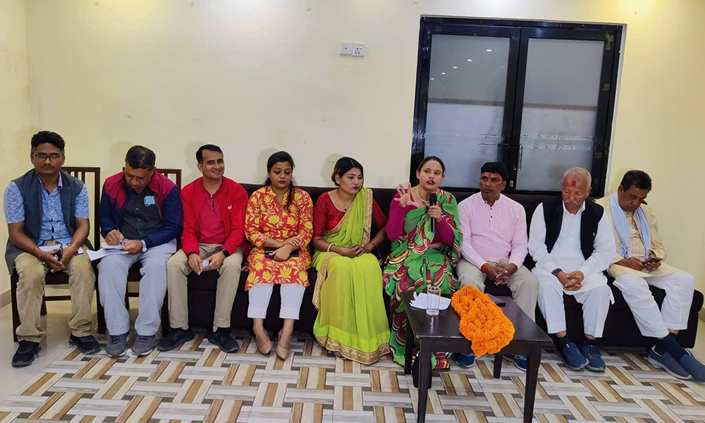 लुम्बिनी प्रदेशकी पूर्वमन्त्री कल्पना पाण्डेले छोडिन् लोसपा, बोहरालाई समर्थन