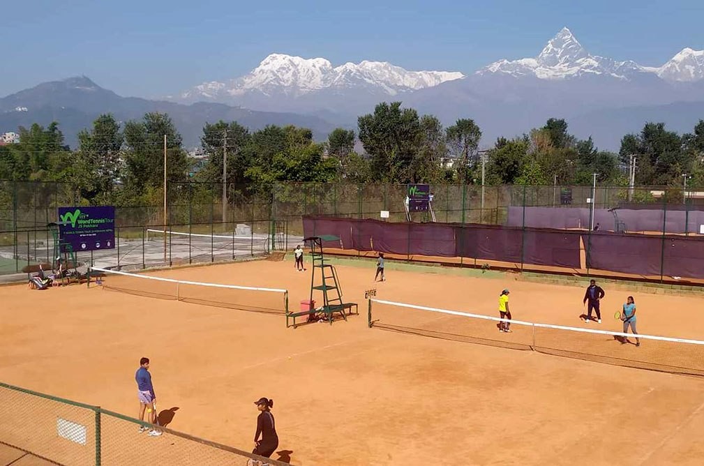 अन्तर्राष्ट्रिय आइटीएफ टेनिस सोमबारदेखि, १० देशका खेलाडी सहभागी हुँदै