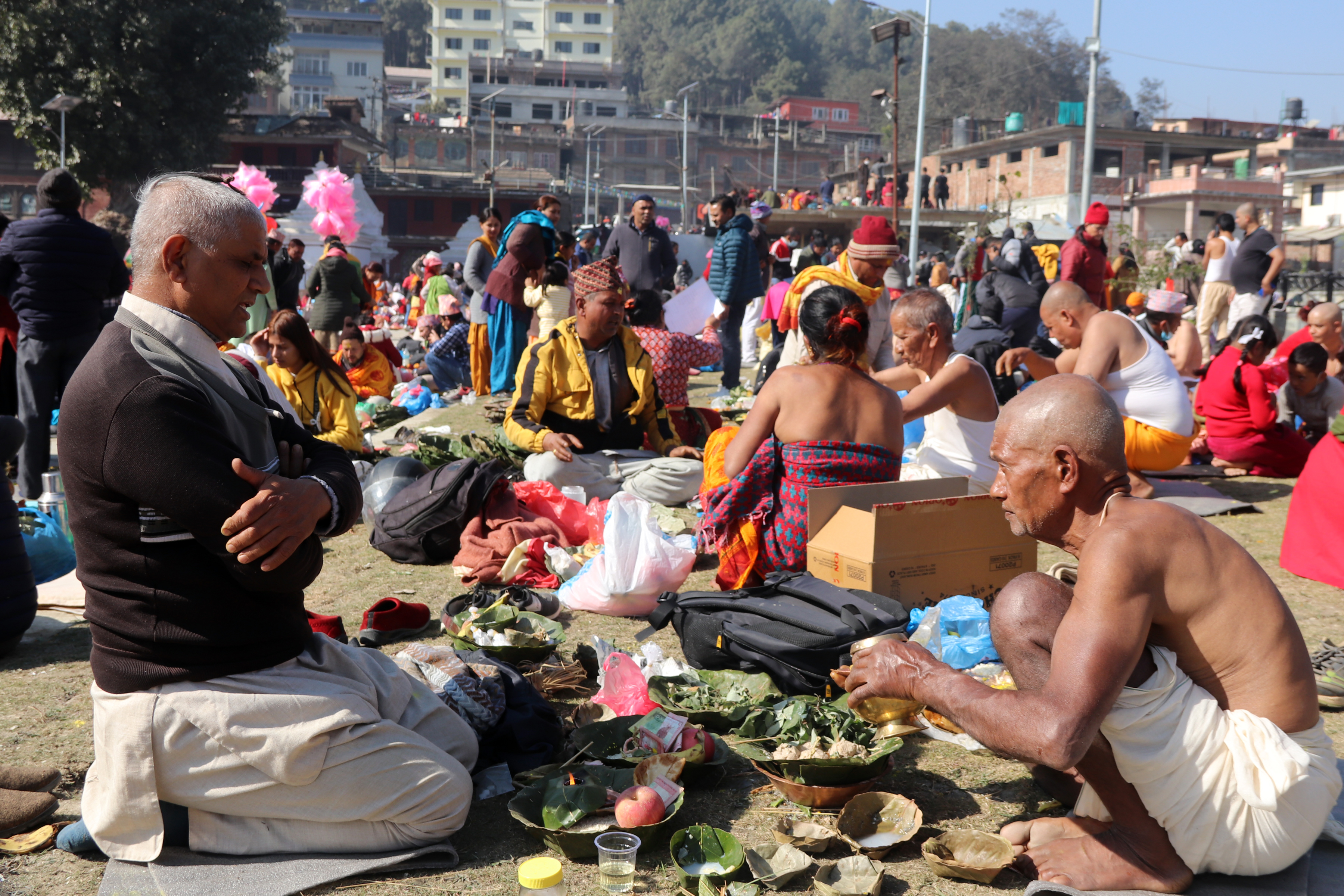 गोकर्णेश्वर पितृ तीर्थ धाममा पितृको सम्झना