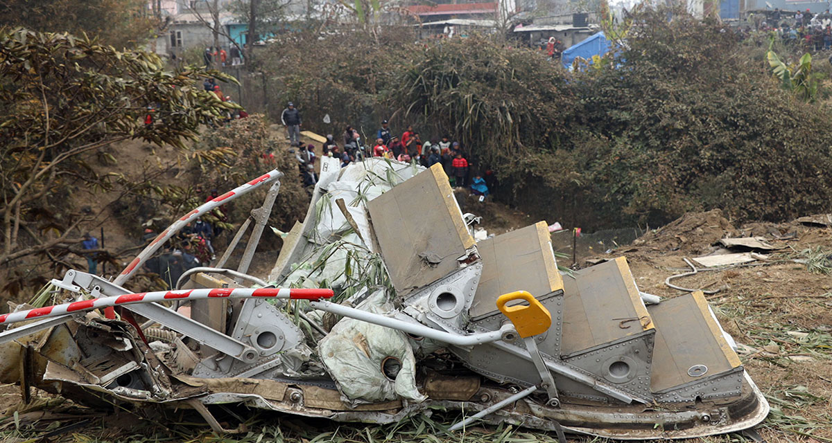 हवाई दुर्घटनाको क्षति मूल्याङ्कन गर्न विदेशी टोली नेपालमा