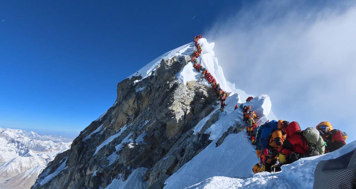 सगरमाथा क्षेत्र भ्रमण गर्नेको सङ्ख्या ७० प्रतिशतले बढ्यो