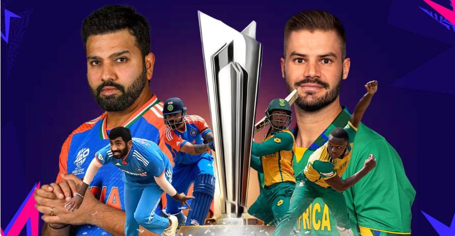 टी–२० विश्वकप क्रिकेटको उपाधिका लागि आज भारत र दक्षिण अफ्रिका खेल्दै