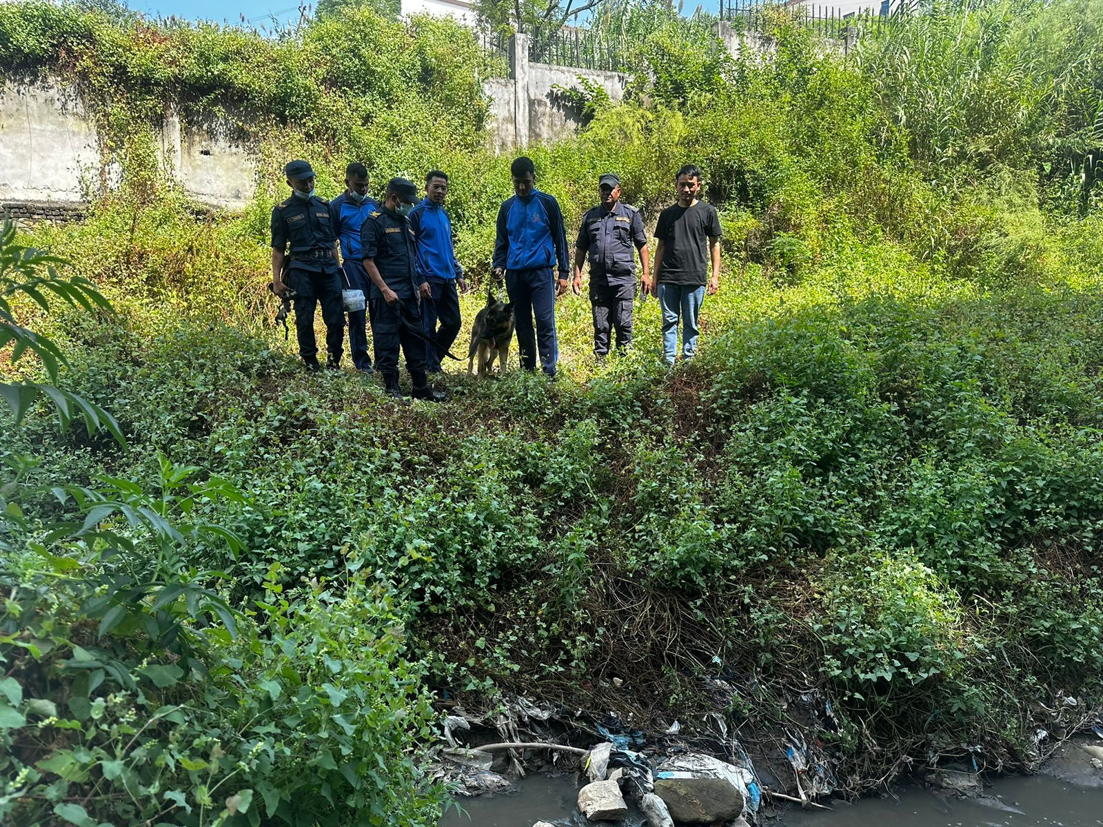 ६ दिनअघि किर्तिपुरको खोलामा खसेका प्रल्हाद कहाँ पुगे होला? कुकुरले खोज्दैछ