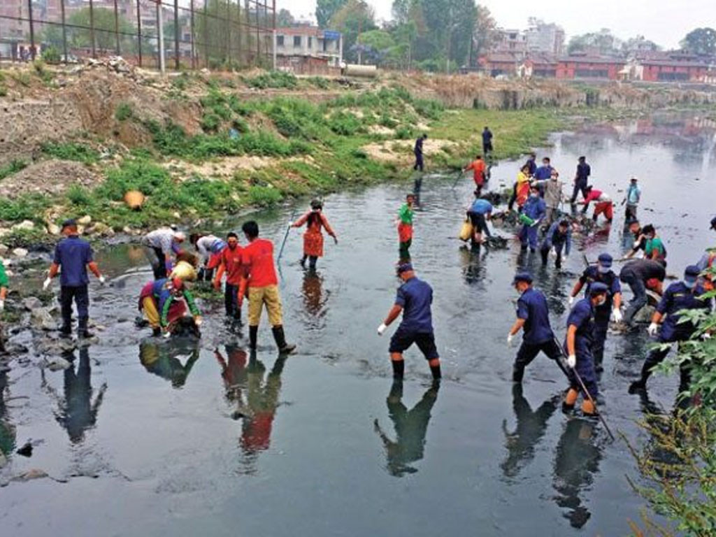 बागमती सफाइ अभियानमा महानगरले सघाउने