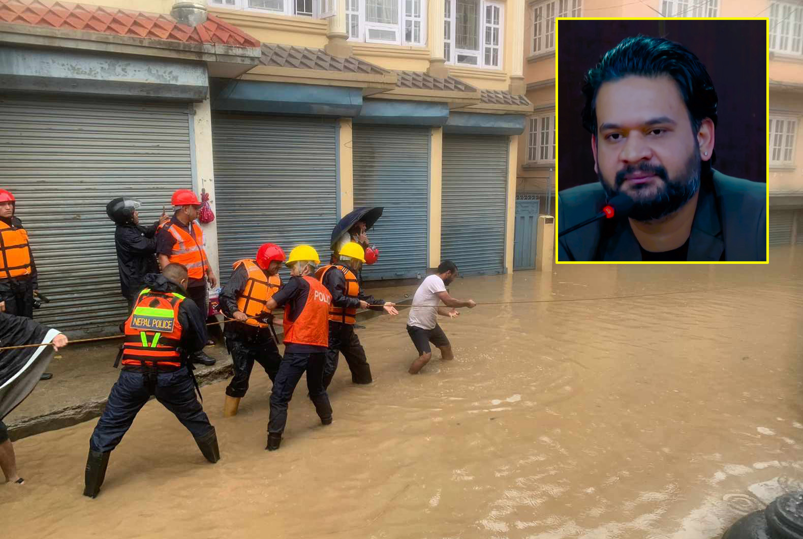 १७ टोली बनाएर बालेनका तीन सय महानगर प्रहरी बाढीपीडित उद्धारमा सक्रिय (तस्बिरहरू)