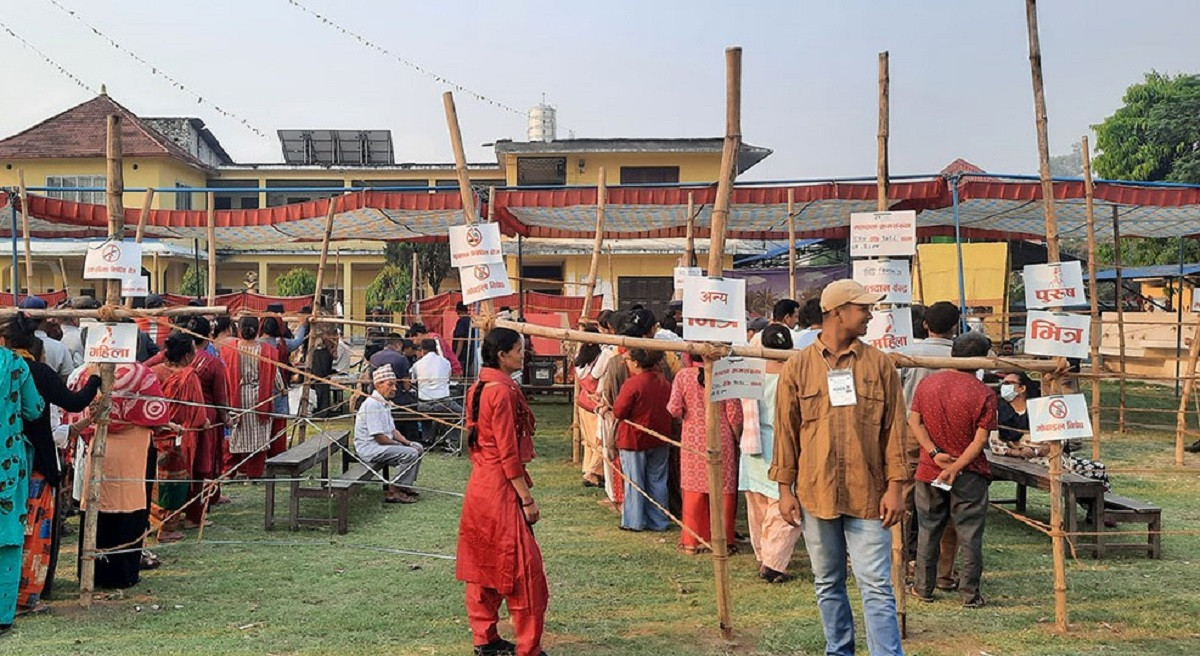 चितवन क्षेत्र नं २ मा ६२ प्रतिशत मत खस्यो