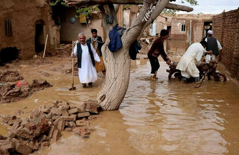 अफगानिस्तानमा बाढीका कारण १० जनाको मृत्यु