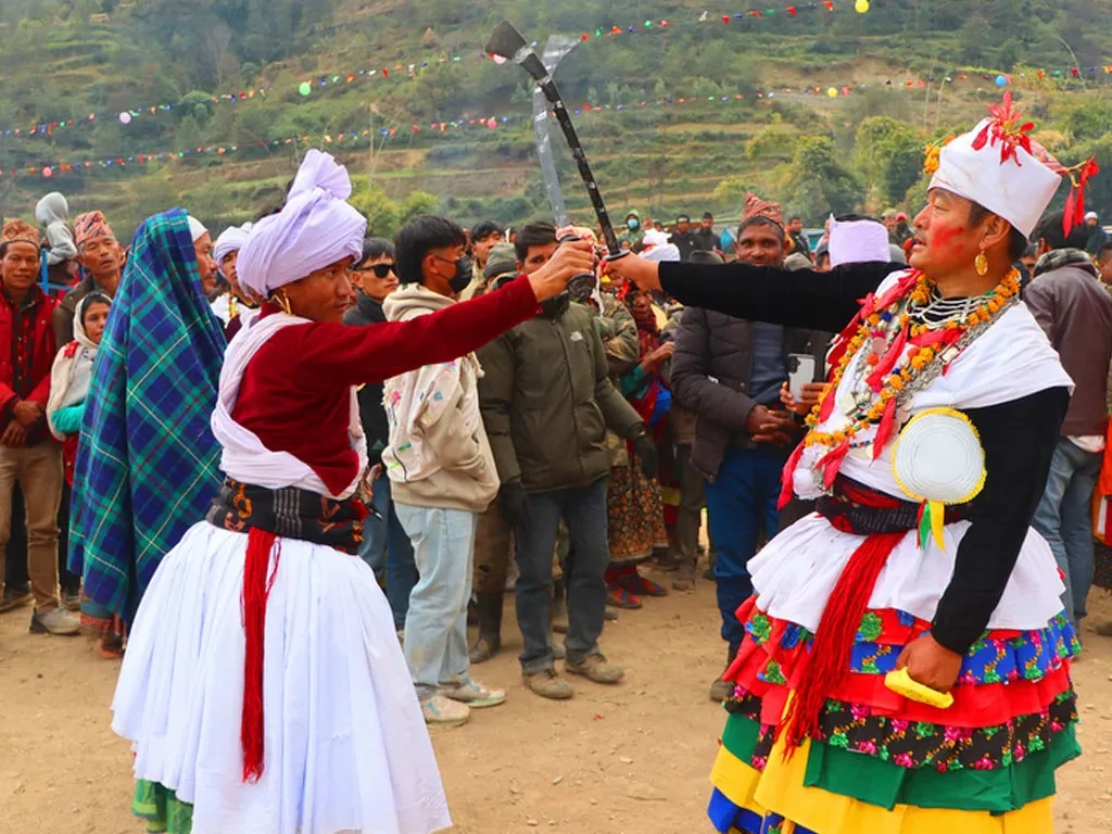 बागलुङको भल्कोटमा ६०० वर्ष पुरानो पुतली नाच