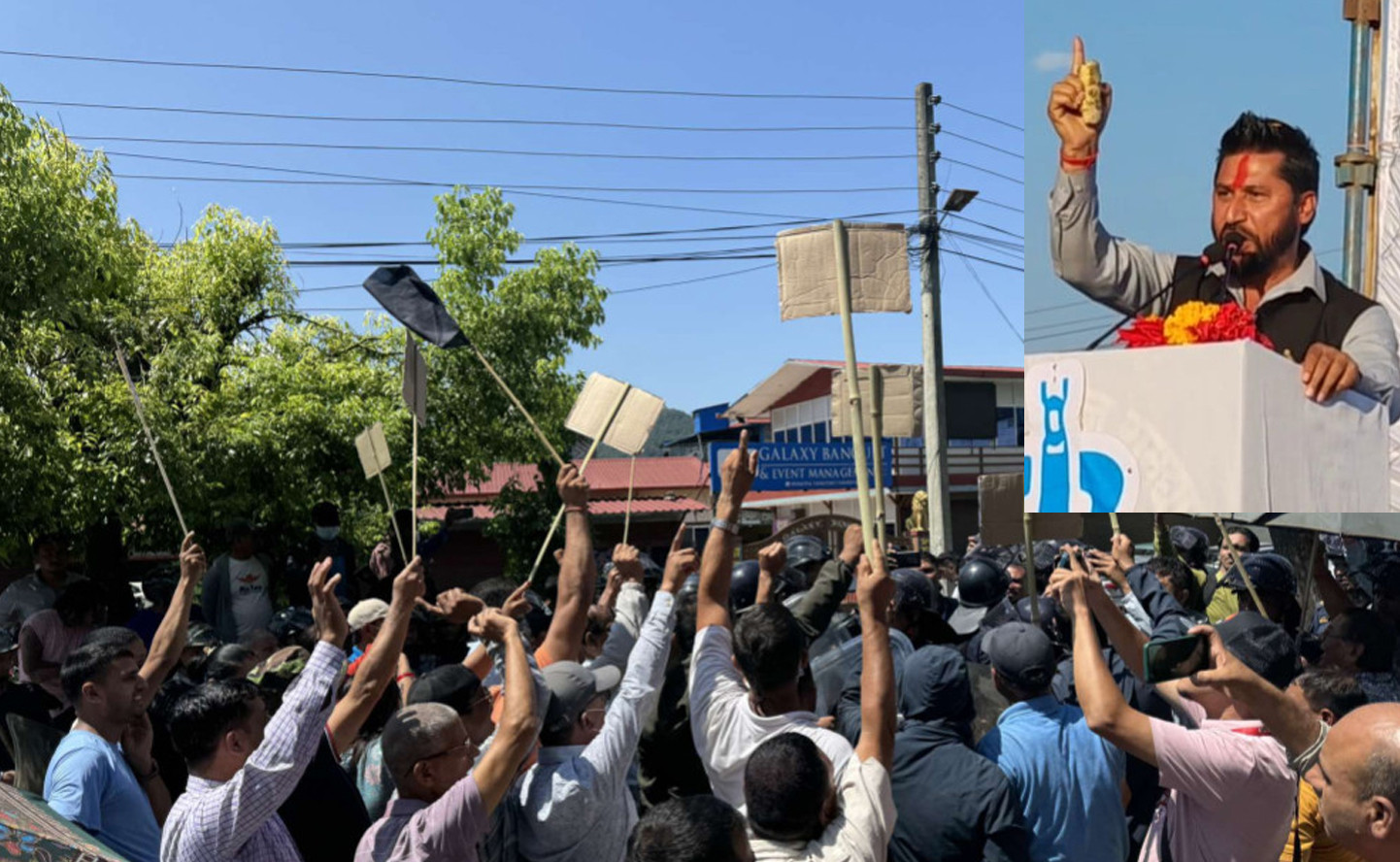 पोखरामा अहिले कालो झन्डा व्यहोरेका रवि लामिछानेले कुन घरमा झुन्डाएका छन् त्यो खोया?