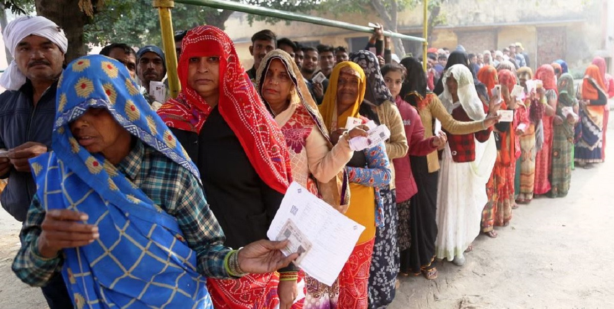 राजस्थान विधानसभा चुनाव : साँझसम्म ५७.२४ प्रतिशत मत खस्यो