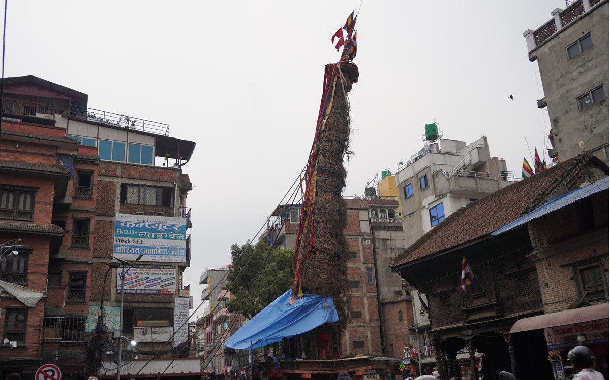 रातो मच्छिन्द्रनाथको रथ आज जावलाखेल पुर्‍याइँदै