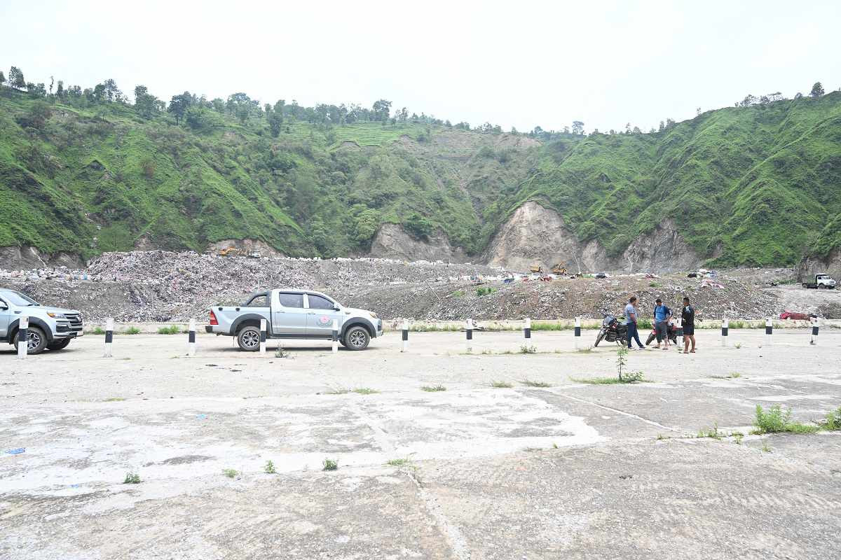 बञ्चरेडाँडा ल्याण्डफिल साइटको निगरानी काठमाडौँ प्लाजाबाट, सिसिटिभी जडान