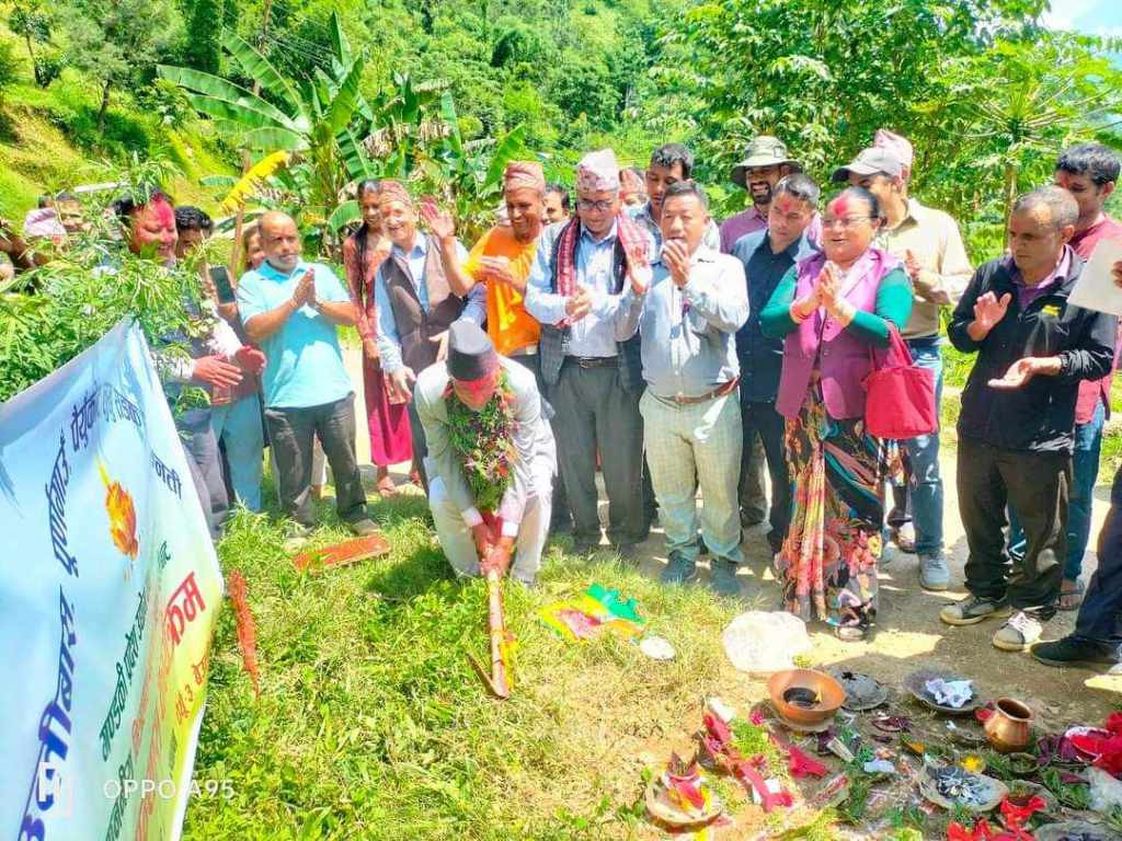 बेउलीवास-पूर्णगाउँ-पैँयुकोट-लुङ्खु सडक स्तरोन्नति