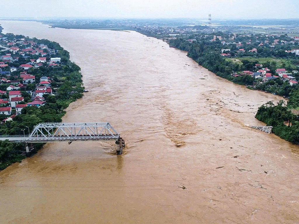 भियतनाममा शक्तिशाली आँधी : ६५ जनाको मृत्यु, १५ लाख प्रभावित